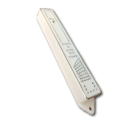 Standard 10 cm Plastic Mezuzah Box (Bait).